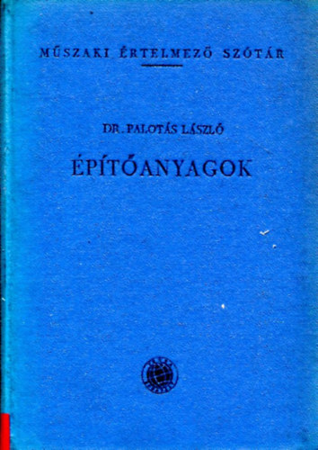 �p�t�anyagok (M�szaki �rtelmez� sz�t�r I.)