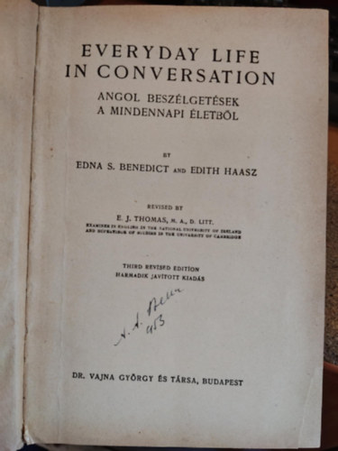 Everyday Life In Conversation