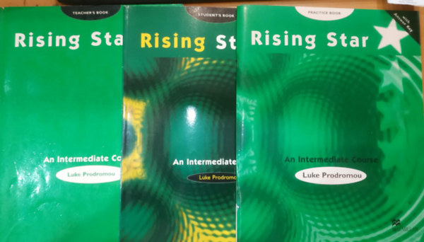 3 db Rising Star An Intermediate Course: Practice Book with Answer Key + Student's Book + Teacher's Book