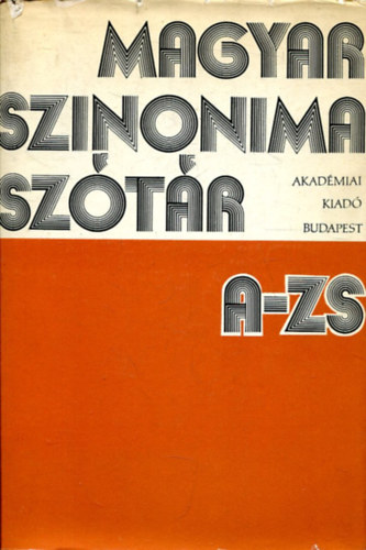 Magyar szinonima sz�t�r