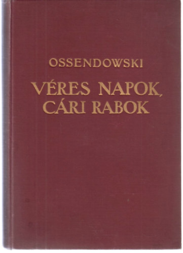 Vres napok, cri rabok