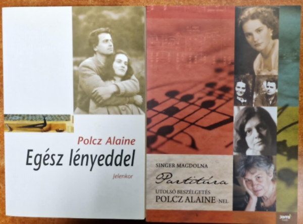2db. Polcz Alaine ktet: Partitra - Utols beszlgets Polcz Alaine-nel+Egsz lnyeddel