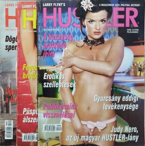 Dri Balzs  (fszerk.) - Hustler - 2005. februr, prilis, mjus (3 lapszm)