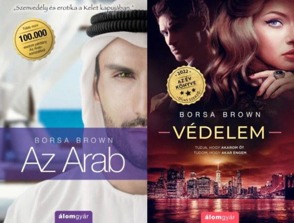 2 db Borsa Brown regny: Az Arab (Az Arab 1.) + Vdelem