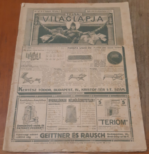Tolnai vil�glapja 1913 (XIII. �vfolyam) 30. sz.