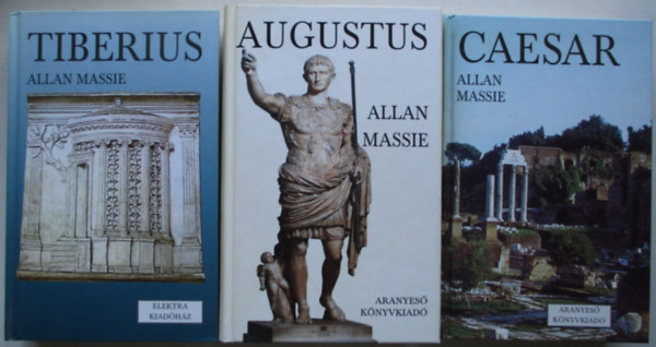3 db Trtnelmi regny (Caesar, Tiberius, Augustus)
