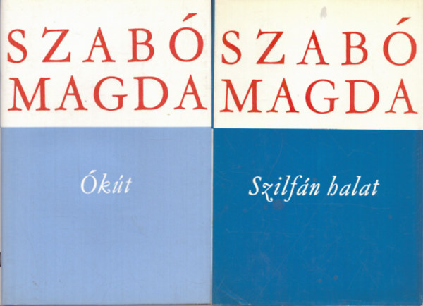 2 db Szab Magda ktet: kt + Szilfn halat