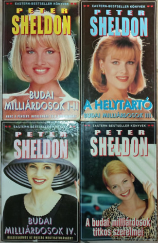 Budai millirdosok 1-4. + A budai millirdosok titkos szerelmei (4 ktet)