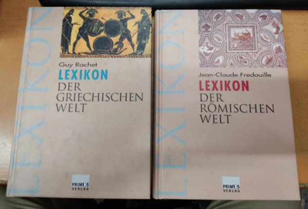 2 db Primus Verlag Lexikon: Der Griechischen Welt + Der Rmischen Welt