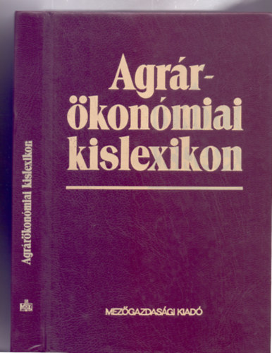 Agrrkonmiai kislexikon (35 brval)