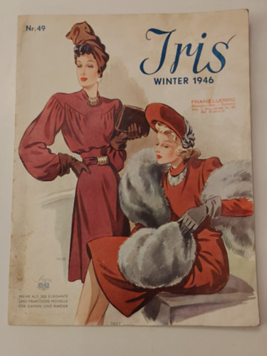Iris Winter 1946 Nr.49 antik divatlap