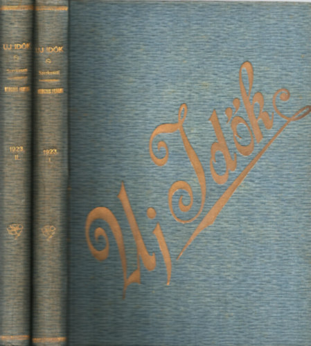 j idk 1923 I.-II. ktet (teljes vf.)