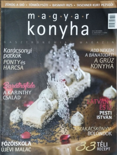 Magyar Konyha - 2017. december (41. vfolyam 12. szm)