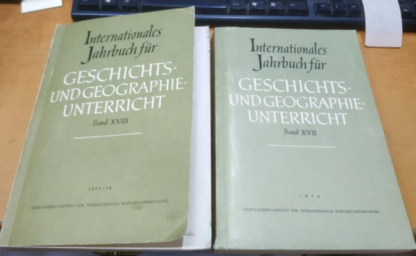 Internationales Jahrbuch fr Geschichts- und Geographie-Unterricht Band XVII. + Band XVIII. (2 ktet)