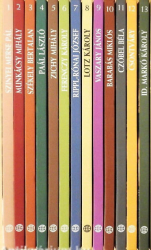 Vil�gh�res fest�k. 1-13. k�tet.