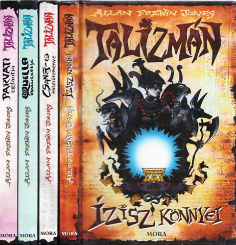 Talizmn 1-4. (zisz knnyei + Csang-o holdstemnye + Quilla amulettje + Parvati elefntja)