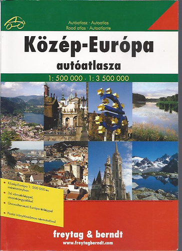 Kzp-Eurpa autatlasza 1:500 000 . 1: 3 500 000