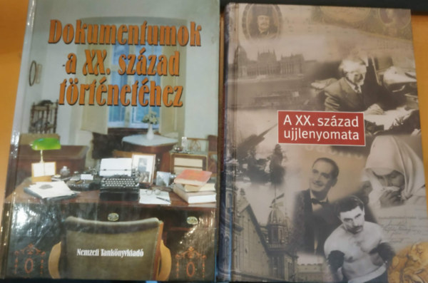 Gál Vilmos-Tar Attila Szilárd Gerő András - 2 db A XX. század ujjlenyomata + Dokumentumok a XX. század történetéhez