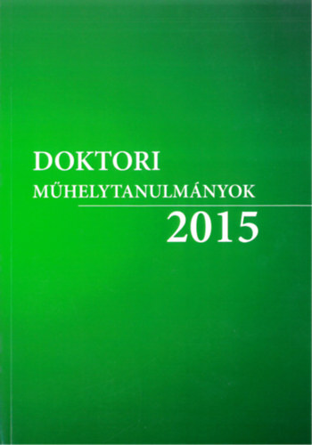 Doktori Mhelytanulmnyok 2015