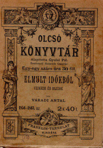 Elmult idkbl- Olcs knyvtr 1856-1863