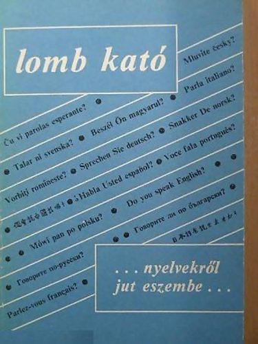 Nyelvekrl jut eszembe...    (Szerzi magnkiads)