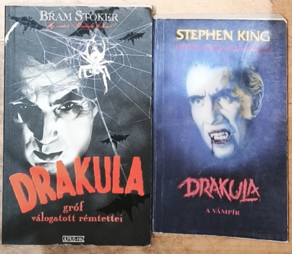 2db Drakula reg�ny - Stephen King-Drakula-A v�mp�r, Bram Stoker-Drakula gr�f v�logatott r�mtettei