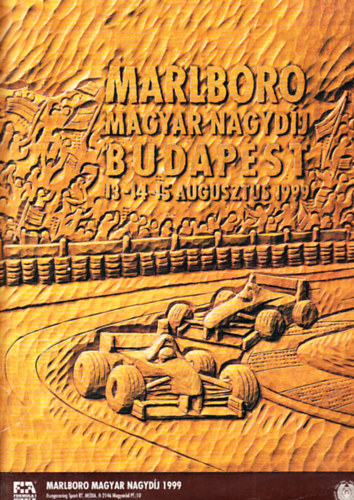 Forma-1 Hungaroring Magyar Nagydj (1999. augusztus 13-15.- Hivatalos sajtanyag)- mappban