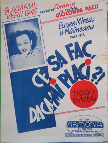 Ce sa fac, daca - mi placi?! -Tango-rumbat (nekkotta zongoraksrettel)