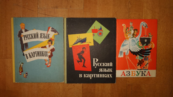 3 orosznyelv gyerekknyv nyelvtanulshoz (lsd kpek)