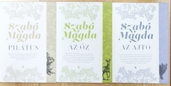 3db Szab� Magda k�nyv - Pil�tus, Az �z, Az ajt�