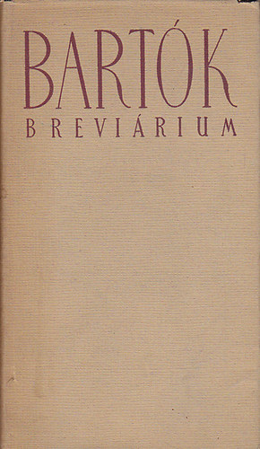 Bartk brevirium