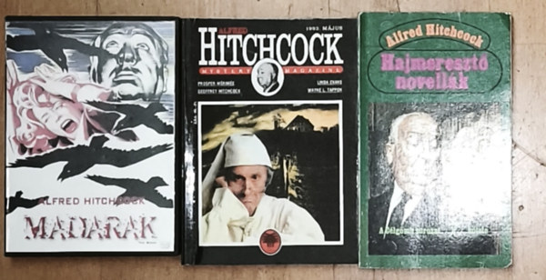 2db Alfred Hitchcock k�tet + aj�nd�k DVD - Alfred Hitchcock-Mystrey Magazine, Hajmereszt� t�rt�netek + Madarak DVD