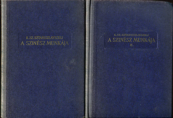 A sz�n�sz munk�ja I-II. (Az �t�l�s iskol�ja - Az alak�t�s iskol�ja)