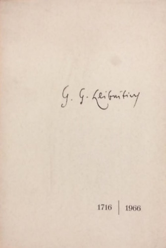 Vennebusch Joachim - Gottfried Wilhelm Leibniz