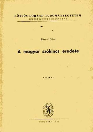 A magyar szkincs eredete