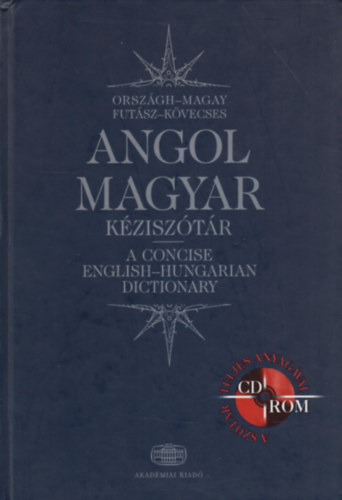 Angol-magyar kzisztr (CD mellklet nlkl)