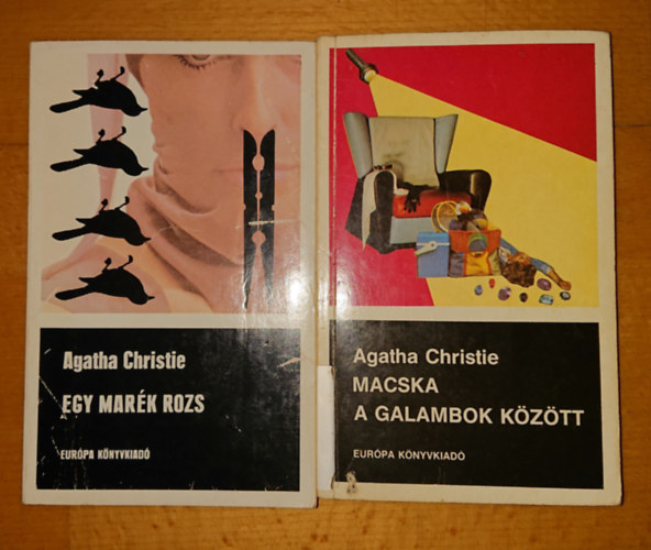 2 krimi Agatha Christietl: Egy mark rozs, Macska a galambok kztt