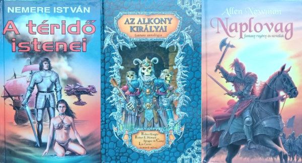 Nemere Istvn Allen Newman - 3 db fantasy ktet: Naplovag- Fantasy regny s novellk + Az alkony kirlyai - Fantasy antolgia + A trid istenei