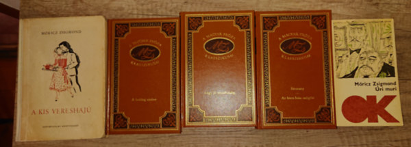 5 ktet Mricz Zsigmondtl: ri muri, Srarany/Az Isten hta mgtt, Lgy j mindhallig, A boldog ember, A kis vereshaj