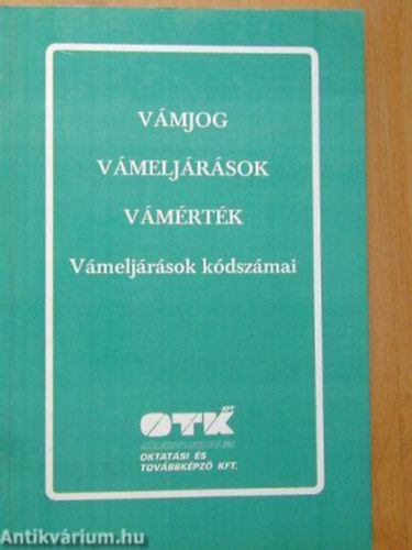 Vmjog - Vmeljrsok - Vmrtk - Vmeljrsok kdszmai