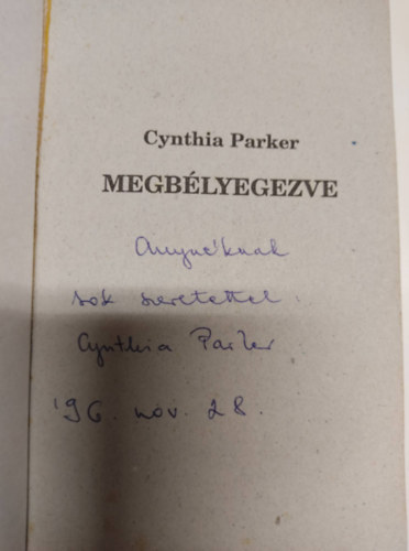 Megblyegezve