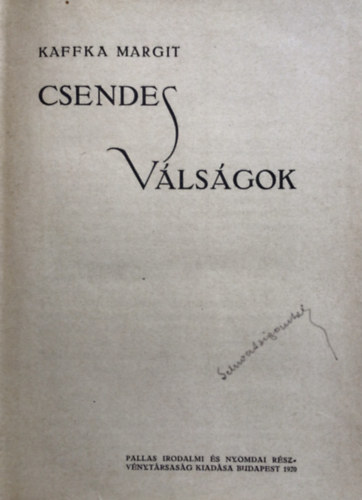 Csendes v�ls�gok