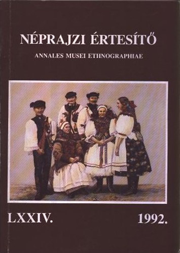 Nprajzi rtest - Annales Musei Ethnographiae 1992. (LXXIV.)