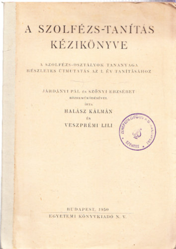 A szolfzs-tants kziknyve