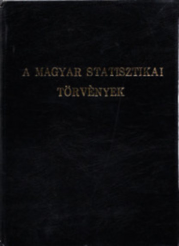 A magyar statisztikai trvnyek 1994