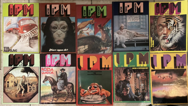 9db InterPress Magazin (IMP): 1975/1 + 1975/4 + 1975/5 + 1975/6 + 1976/3 + 1976/4 + 1976/5 + 1976/6 + 1976/7