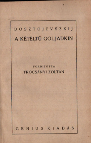 A ktlt Goljadkin