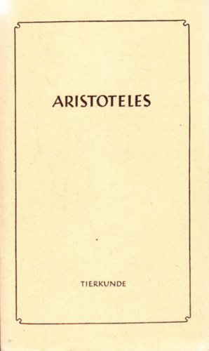 Tierkunde