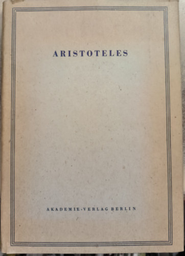 Willy Theiler - Aristoteles: �ber die seele