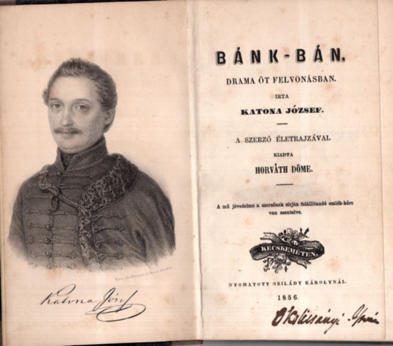 Bnk-Bn  drma t felvonsban (1856 )